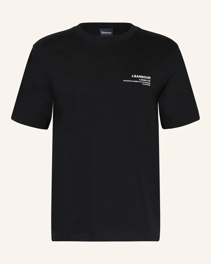 Barbour T-Shirt PARKEND Schwarz