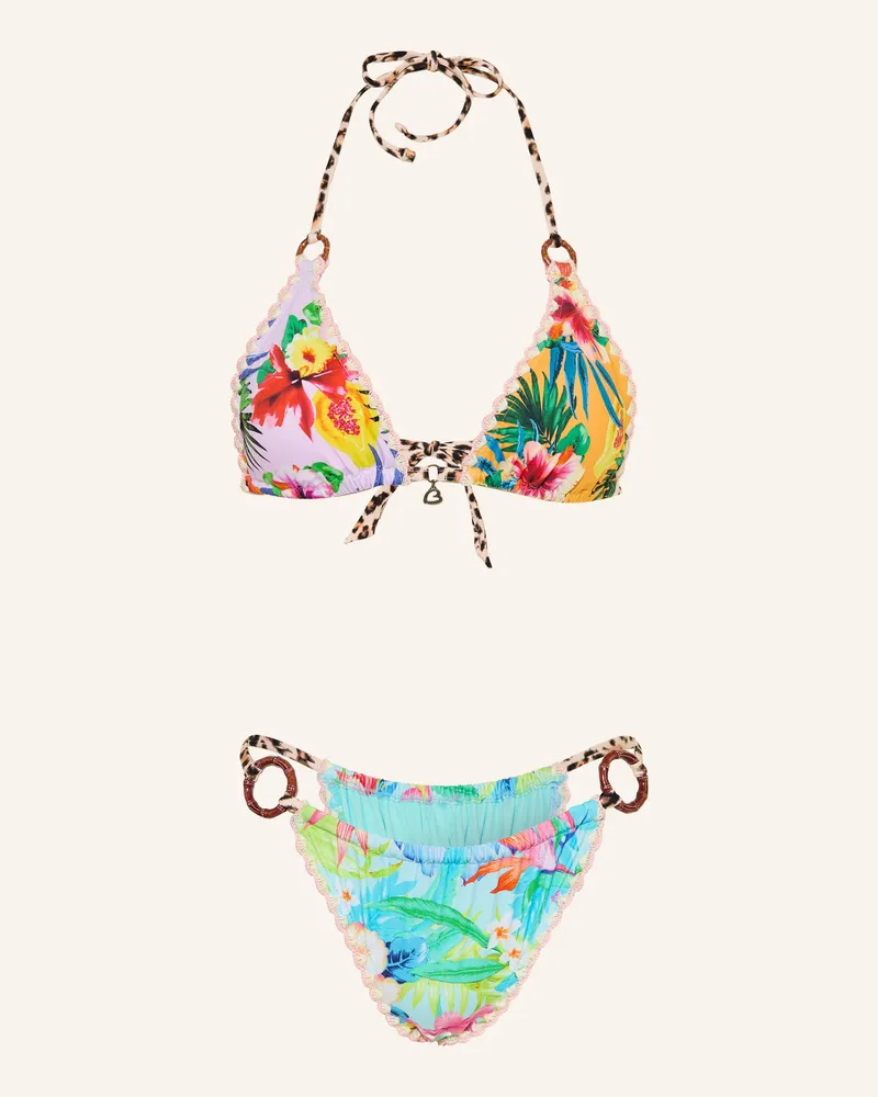 Banana Moon Triangel-Bikini Cricozania Luha blau Türkis