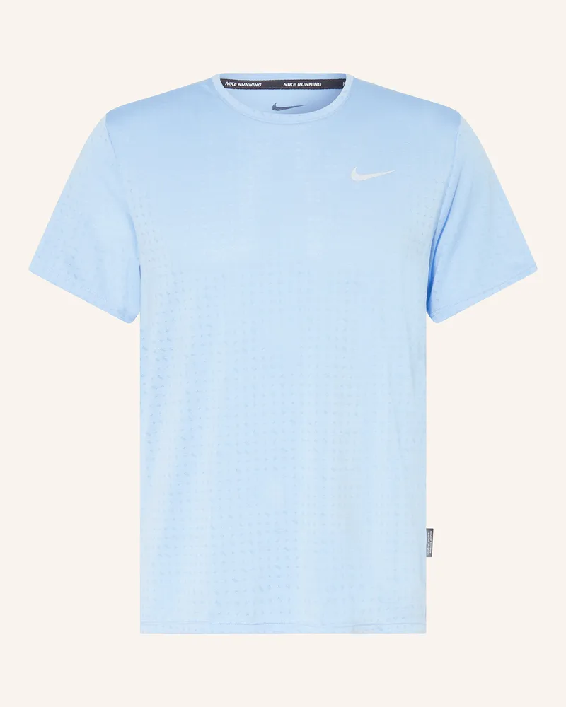 Nike Laufshirt BREATHE MILER Hellblau