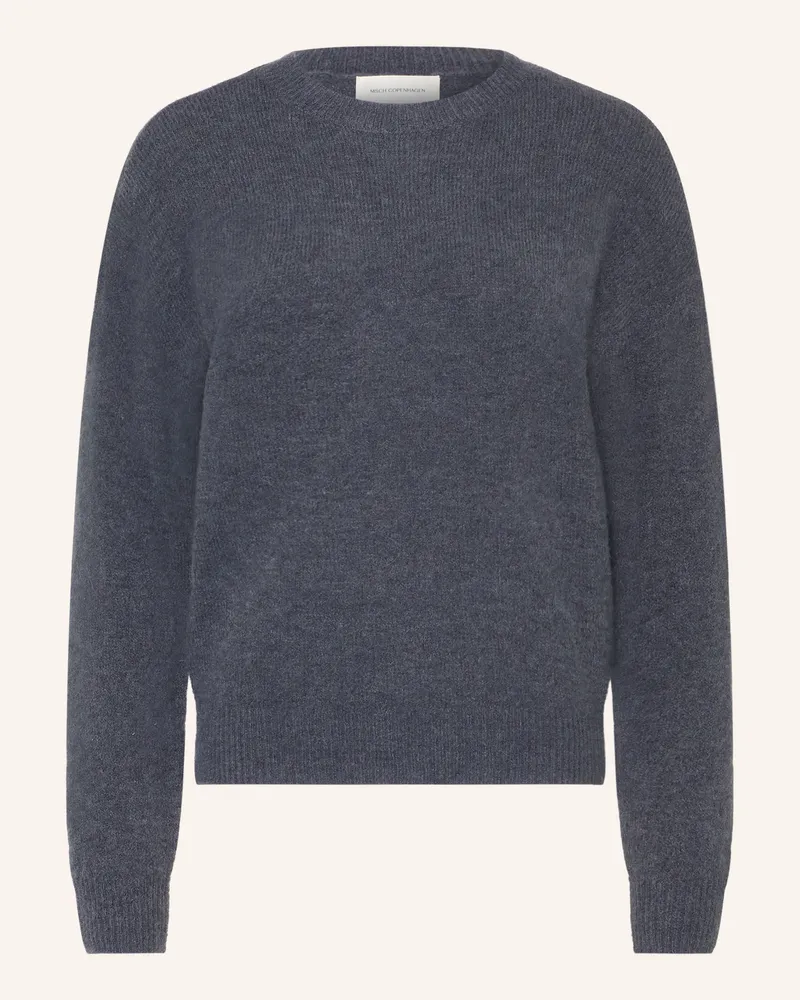 MOSS COPENHAGEN Pullover Mschfestina Hope blau Dunkelgrau
