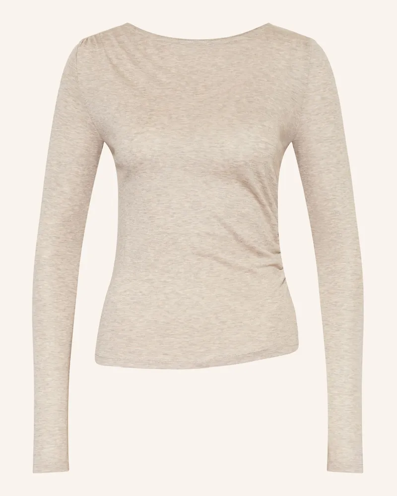 MOSS COPENHAGEN Longsleeve Mschmelisse B braun Beige