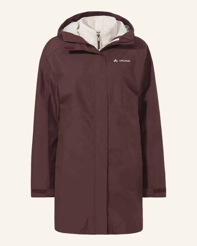 Vaude 3in1-Jacken W HITRA 3IN1 PARKA Beige