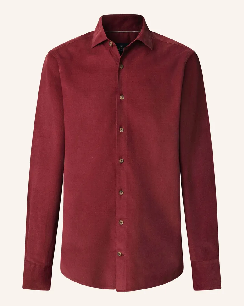 Hackett Freizeithemd SMART BABYCORD Rot