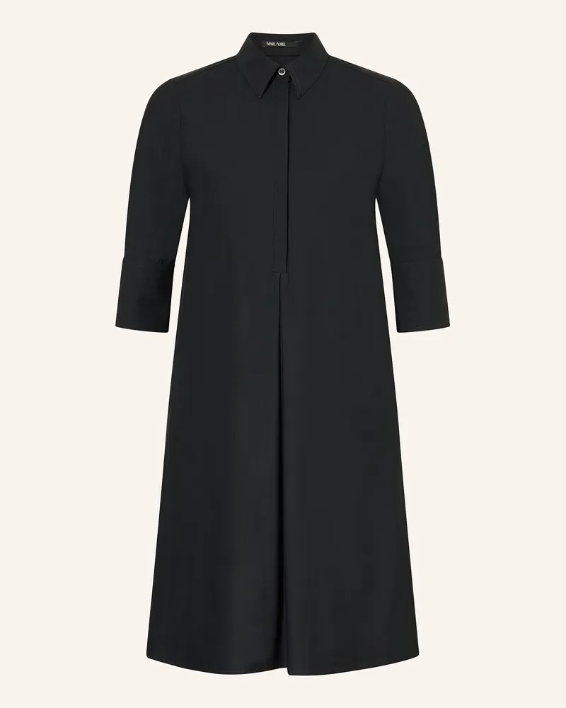 MARC AUREL Jerseykleid mit 3/4-Arm Schwarz