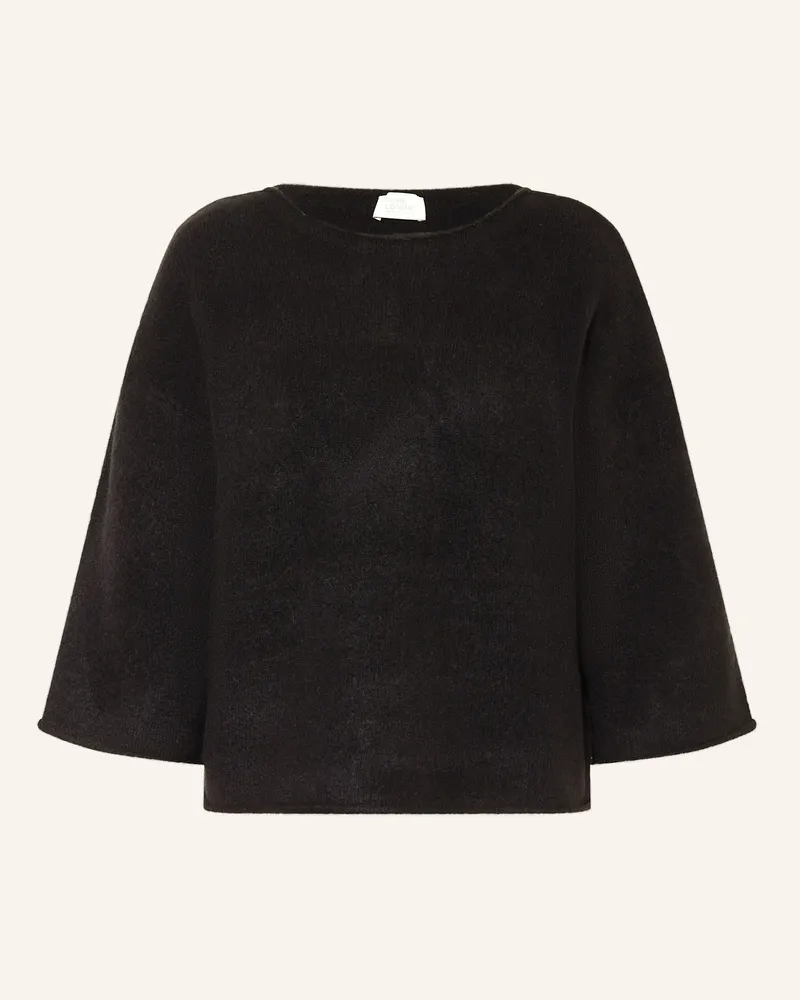 Vera Mont Pullover mit 3/4-Arm Schwarz