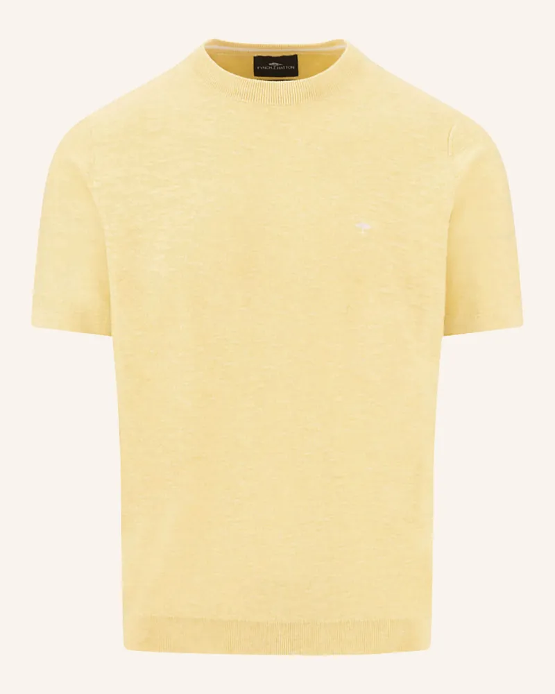 Fynch-Hatton Strickshirt Gelb