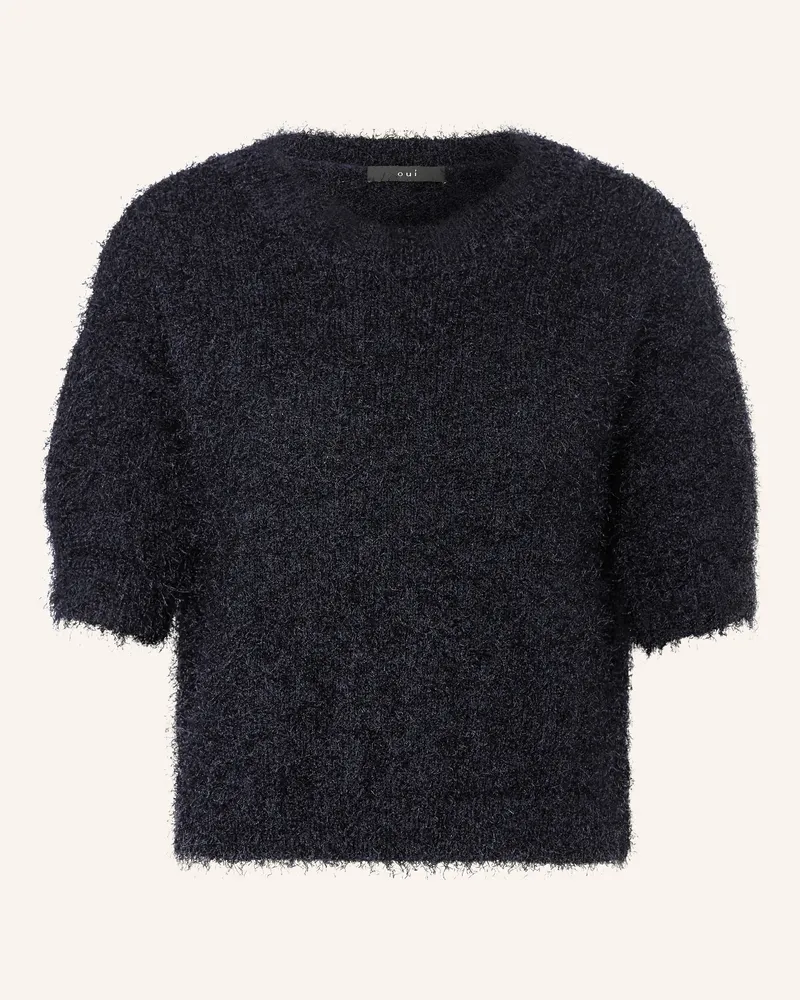 Oui  Strickshirt blau Dunkelblau
