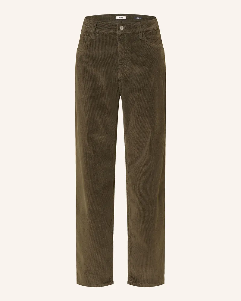 Mavi Jeans Cordhose Leila gruen Khaki