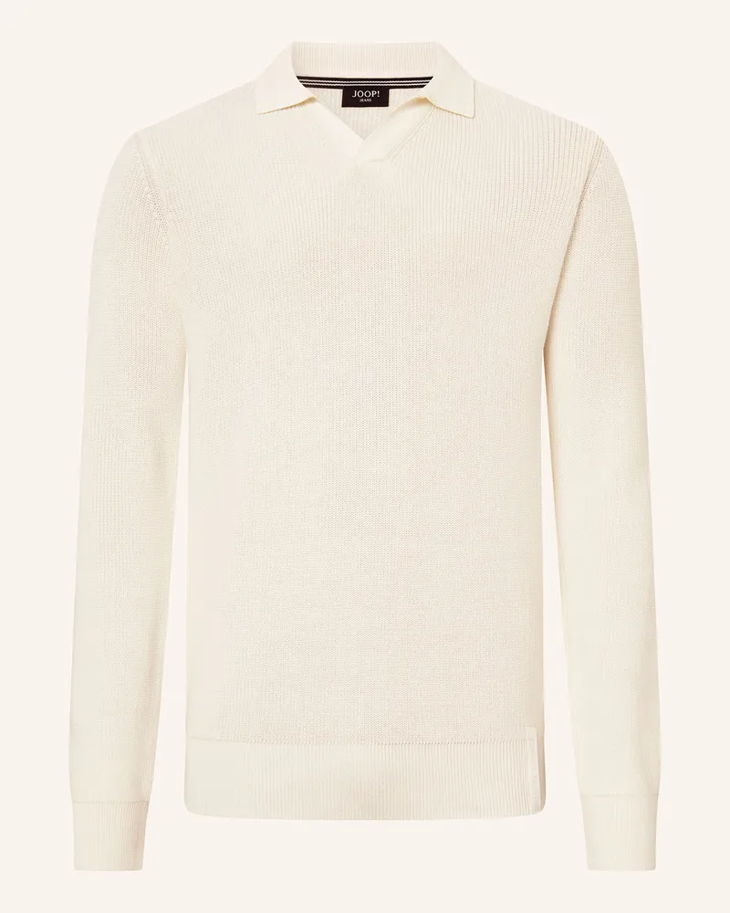 JOOP! Strick-Poloshirt SVENO Beige