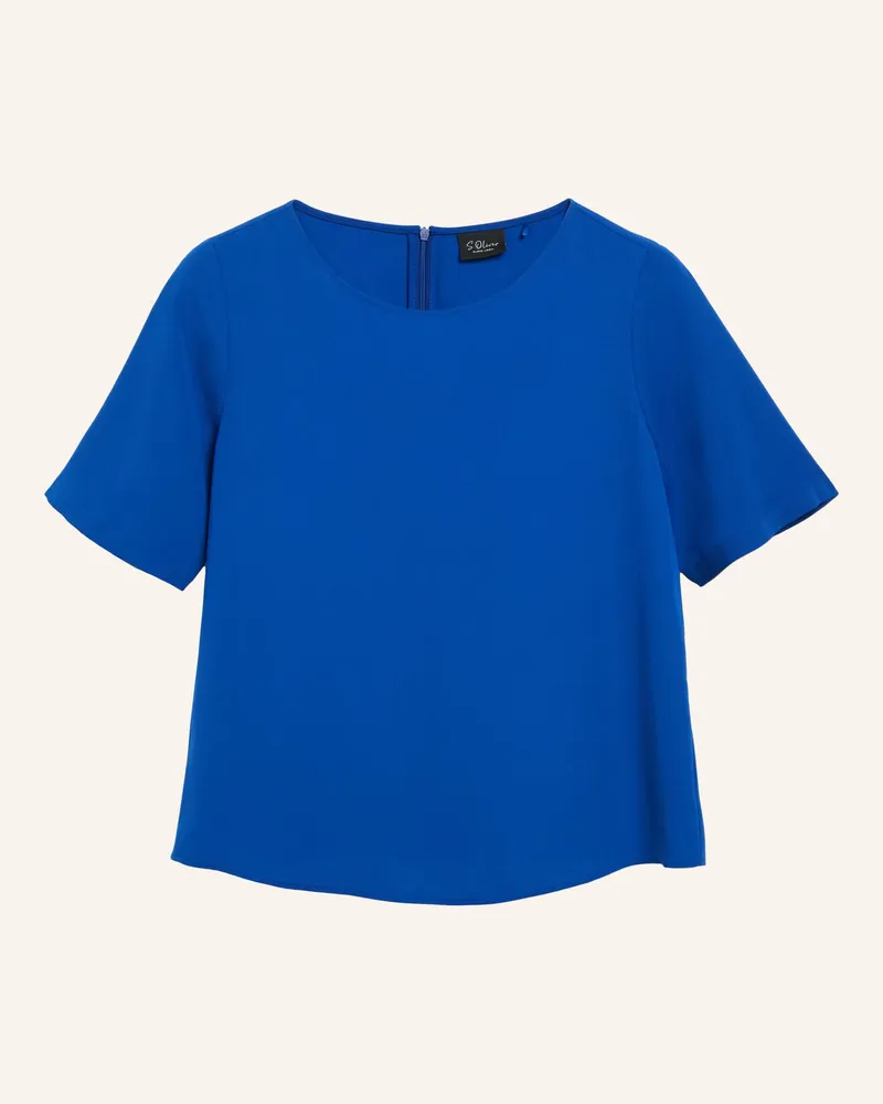 S.Oliver Blusenshirt blau Blau