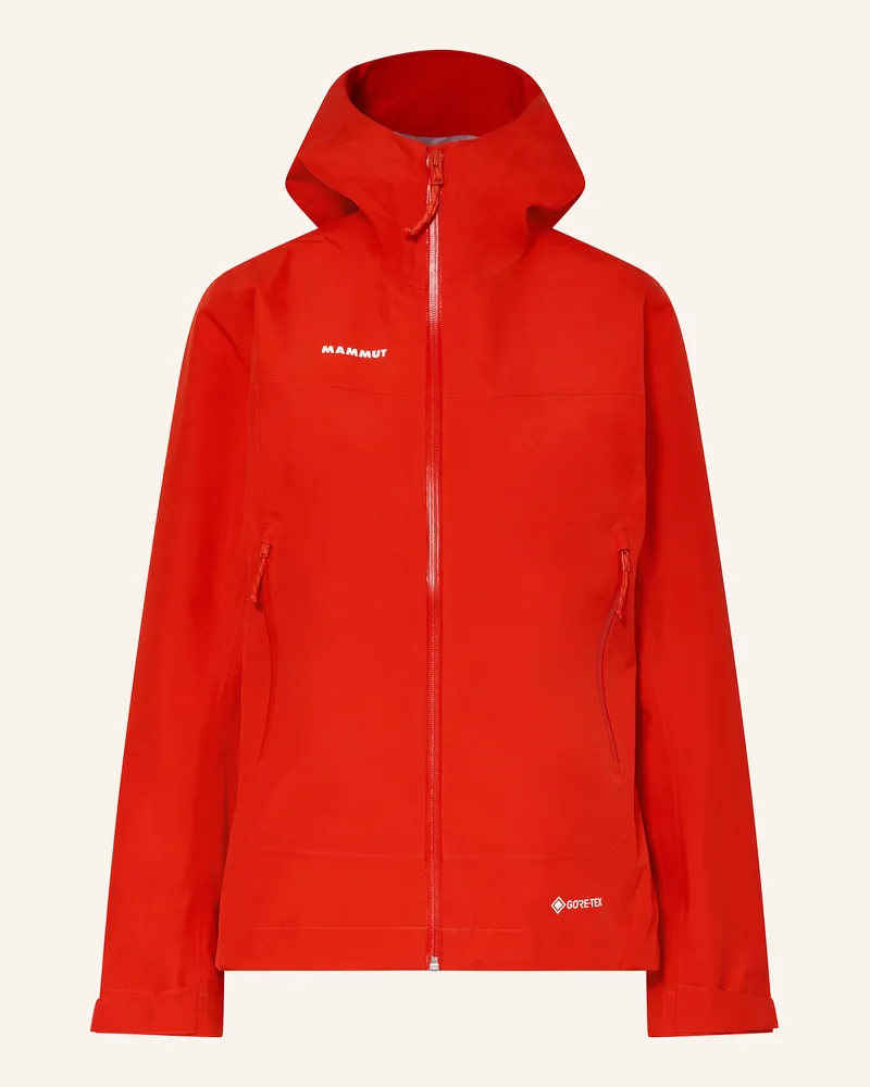 Mammut Hardshell-Jacke CRATER LIGHT HS HOODED Rot