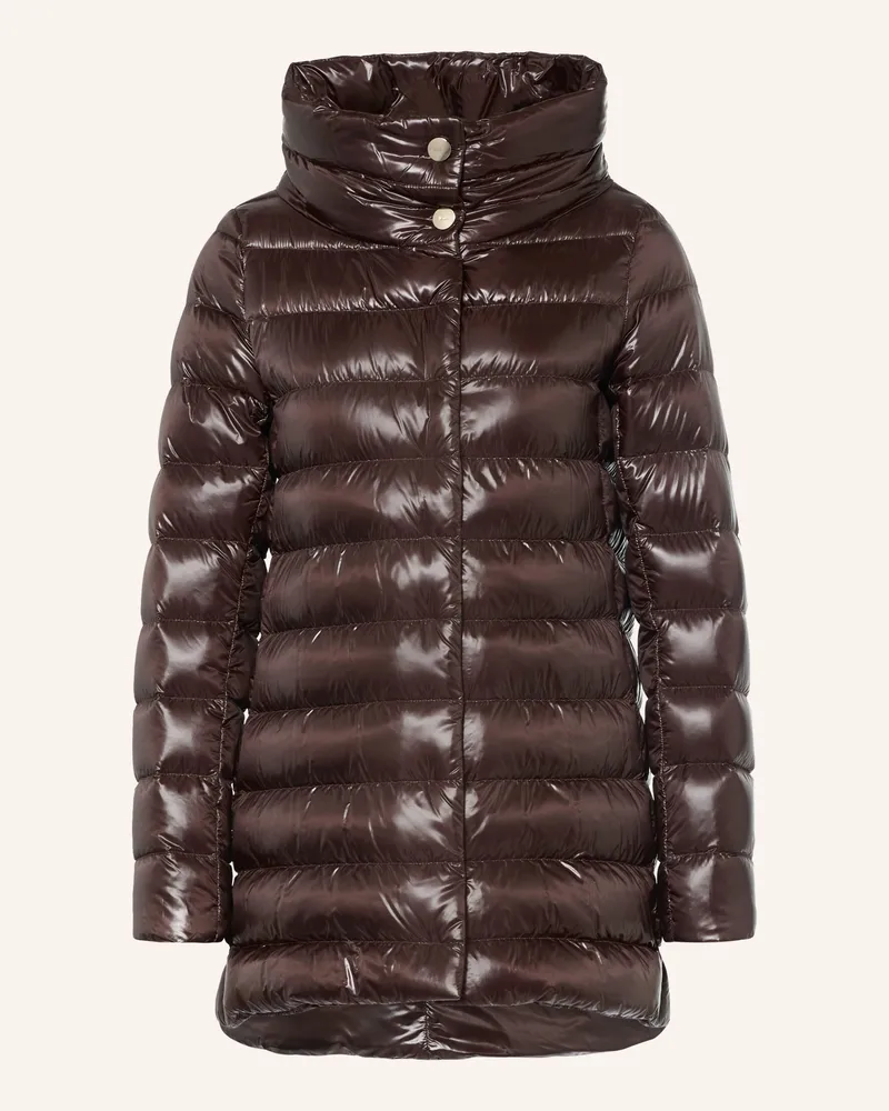 Herno Daunenjacke Amelia braun Dunkelbraun