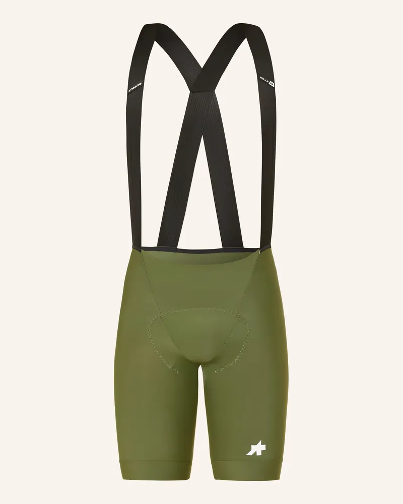 ASSOS Radhose Mille Gt s11 Mit Trägern Und Gepolstertem Einsatz gruen Oliv