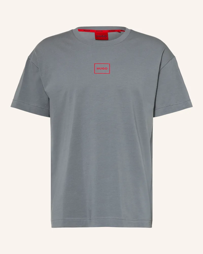 HUGO BOSS Schlafshirt Laze grau Blaugrau
