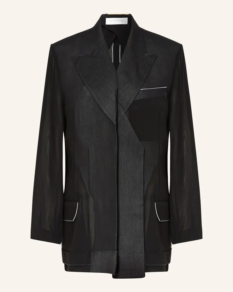 Victoria Beckham Longblazer Schwarz