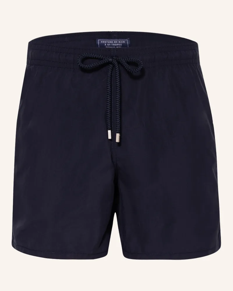 Vilebrequin Badeshorts Moorea blau Dunkelblau