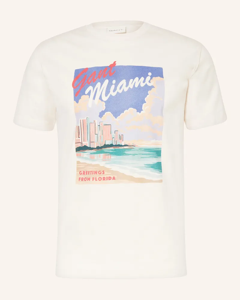 Gant T-Shirt Creme