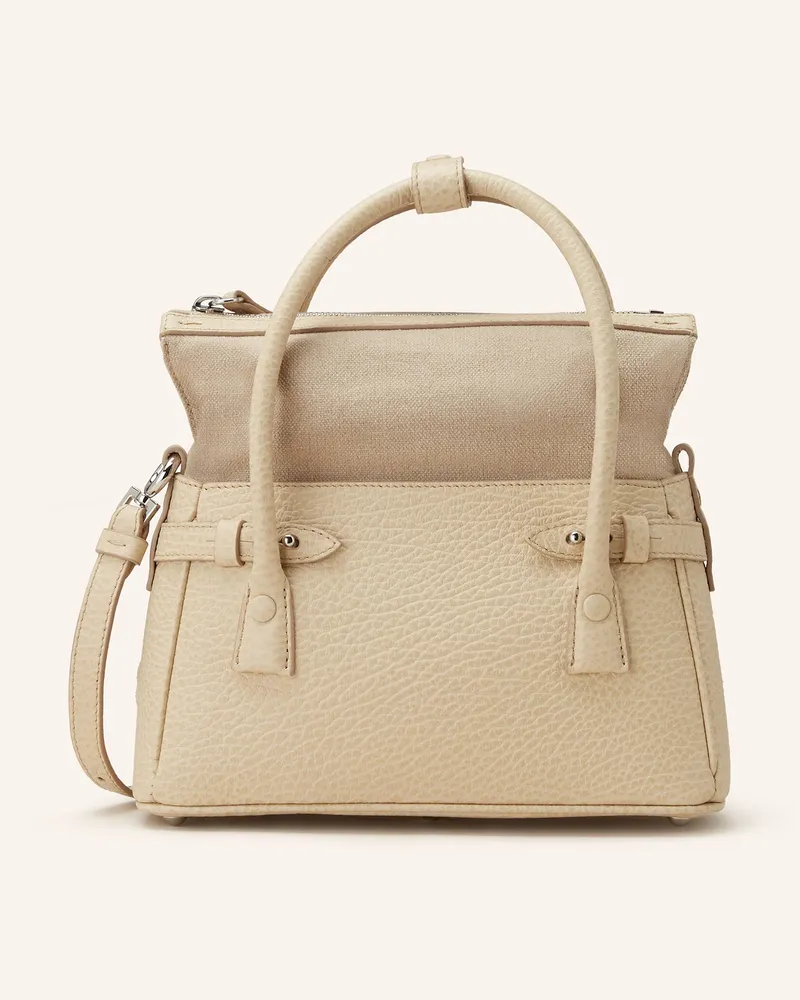 Maison Margiela Handtasche 5AC EAST WEST SMALL Hellbraun