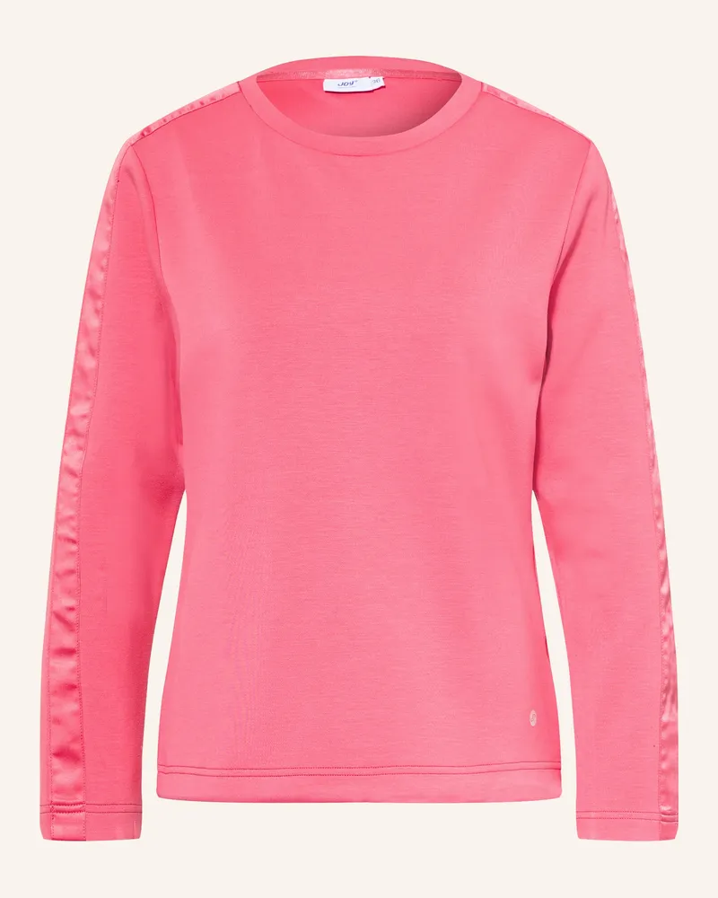 Joy Sportswear Sweatshirt Leni Mit Galonstreifen rot Pink