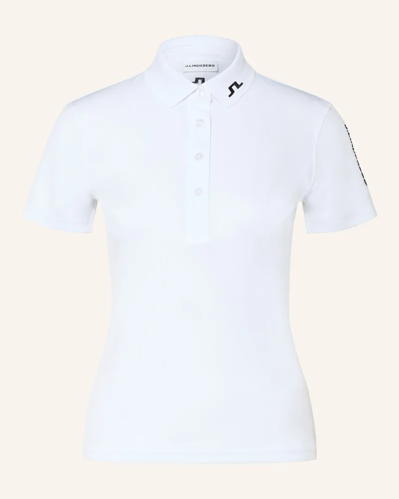 J.Lindeberg Funktions-Poloshirt weiss Weiss