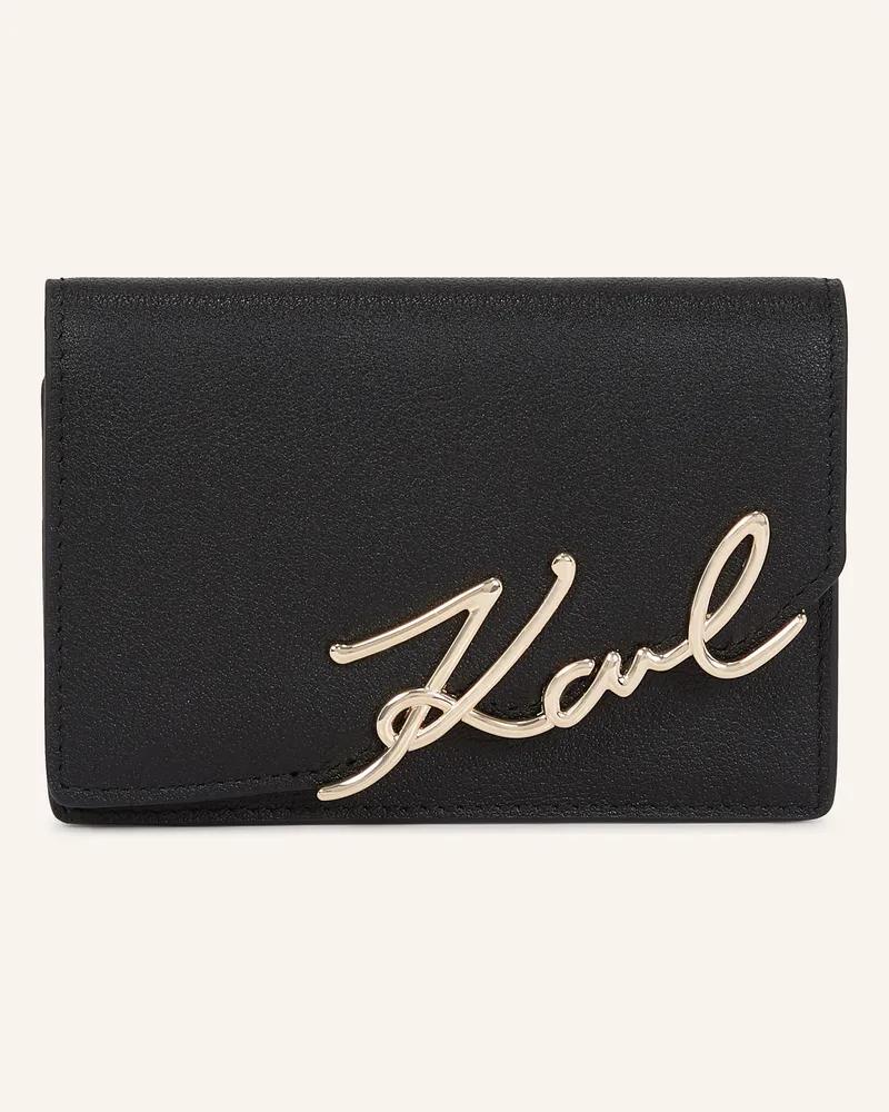 Karl Lagerfeld Geldbörse Schwarz