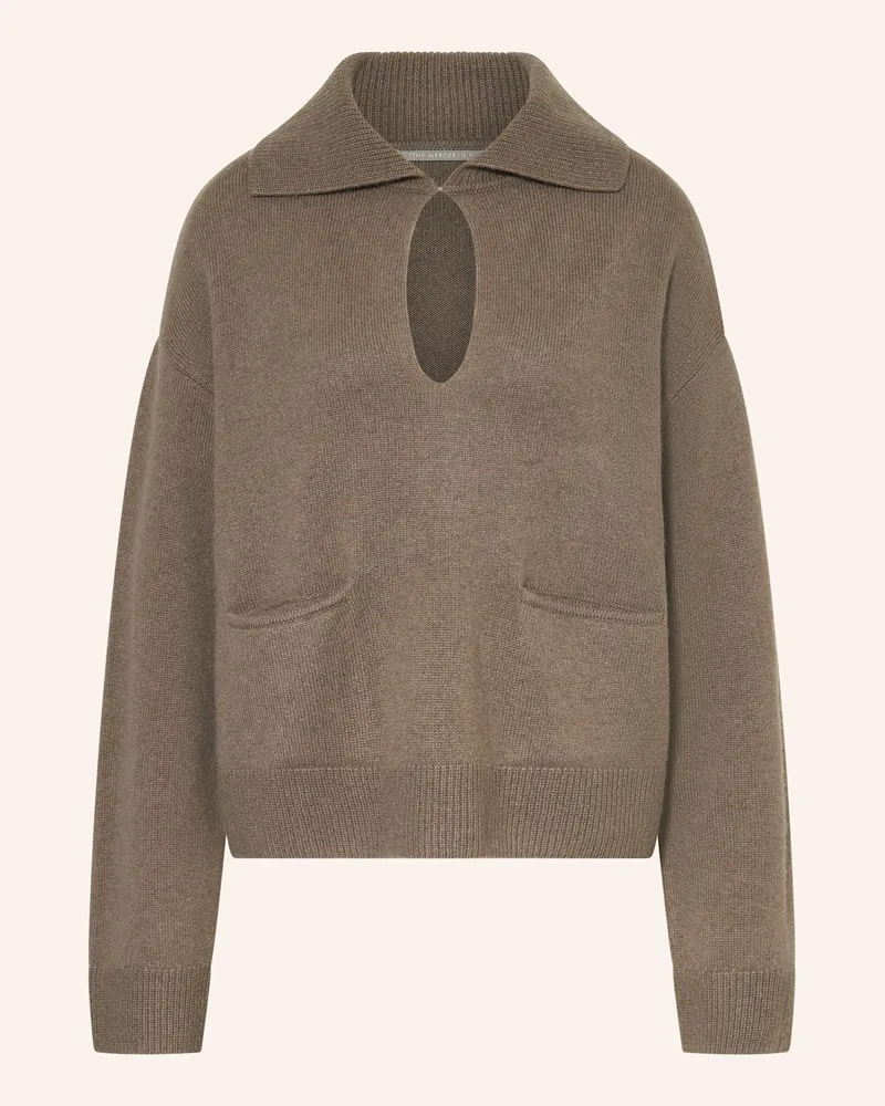 (THE MERCER) N.Y. Cashmere-Pullover Taupe