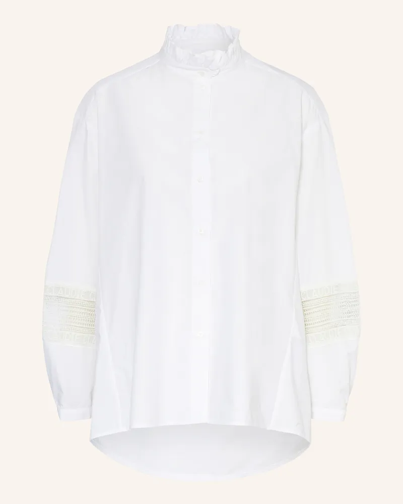 Claudie Pierlot Bluse weiss Weiss