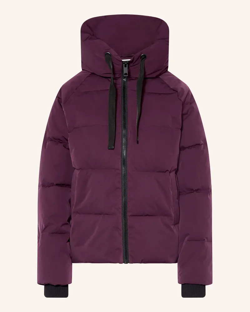 MOSS COPENHAGEN Steppjacke Mschpavinaria lila Dunkellila