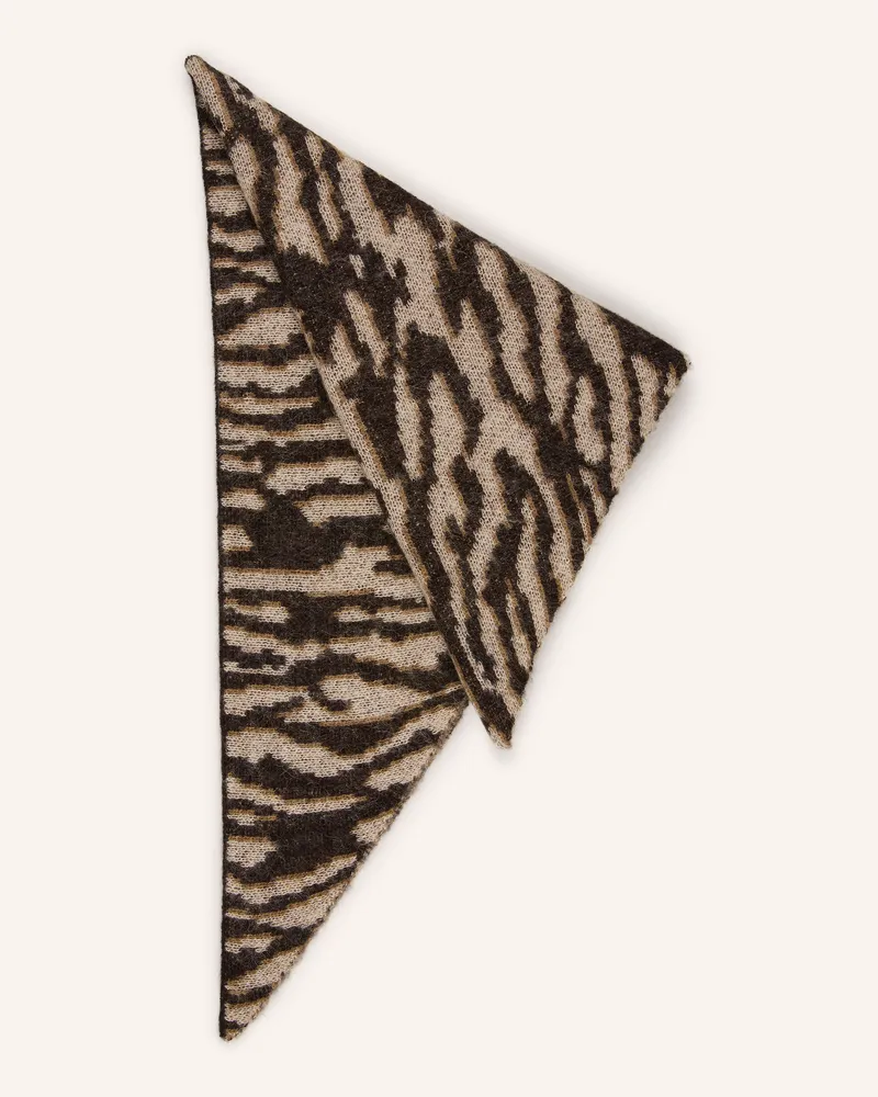 Darling Harbour Dreieckstuch Mit Alpaka braun Brown