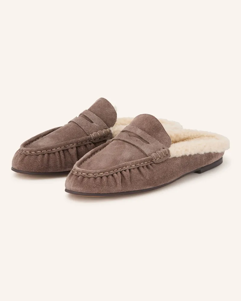 Inuovo Mules beige Taupe