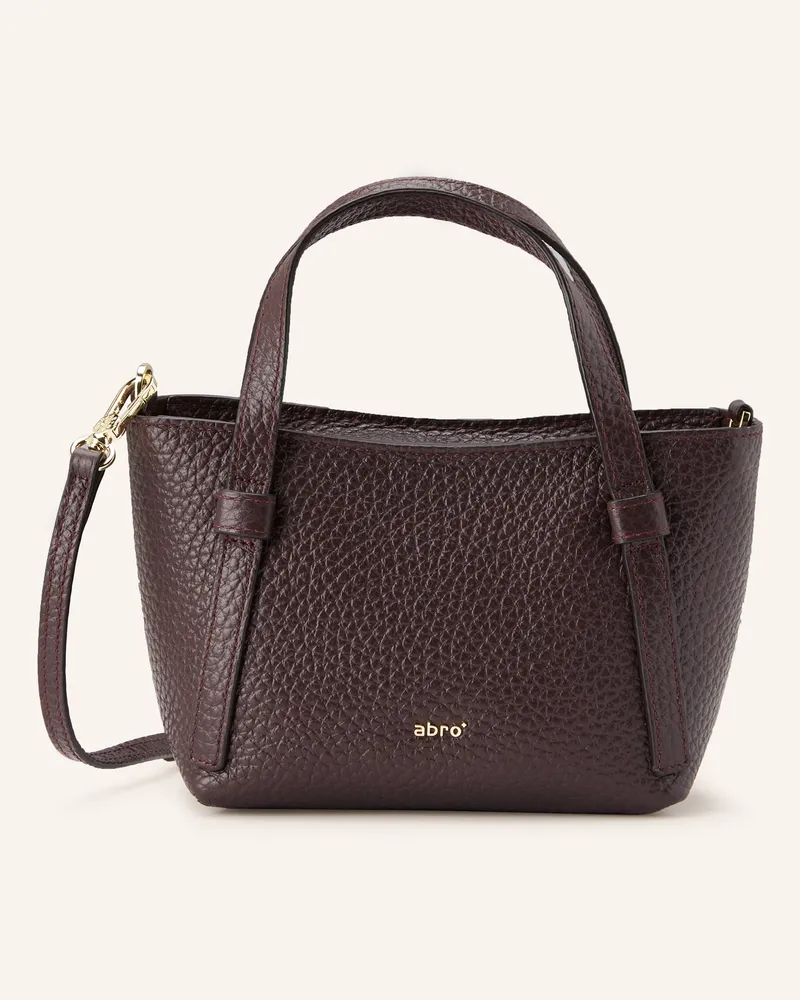 Abro Handtasche COSMO MINI Dunkelrot