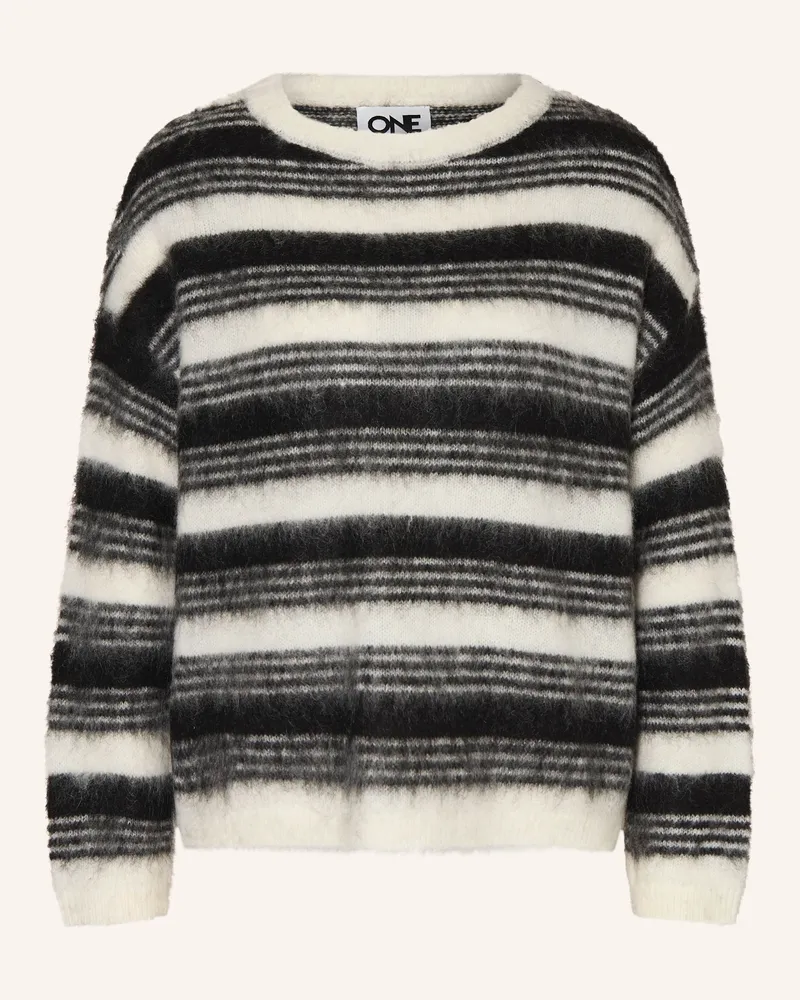 Grace Pullover Mit Mohair schwarz Schwarz