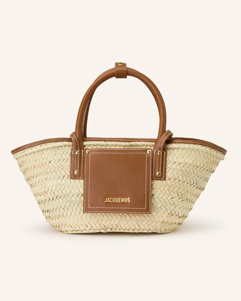 Jacquemus Shopper LE PETIT PANIER SOLI Ecru