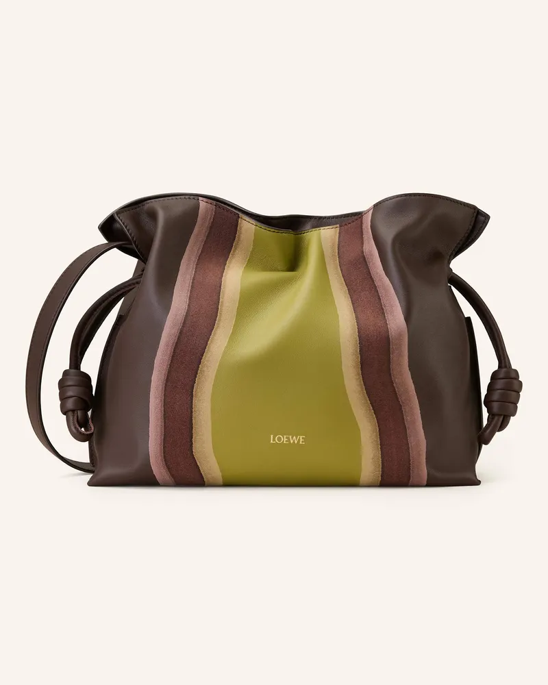 Loewe Umhängetasche Flamenco Medium braun Dunkelbraun