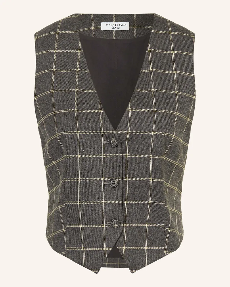 Marc O'Polo Blazerweste Grau