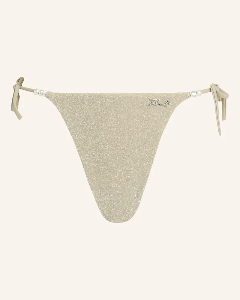 Karl Lagerfeld Bikini-Hose Beige