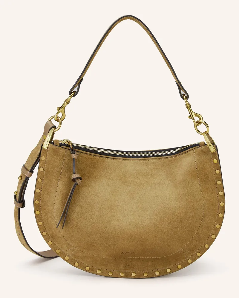 Isabel Marant Umhängetasche Oskan Mit Nieten beige Taupe