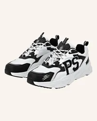 Philipp Plein Runner Sneaker PS - WEISS/ NEONGRÜN Weiss