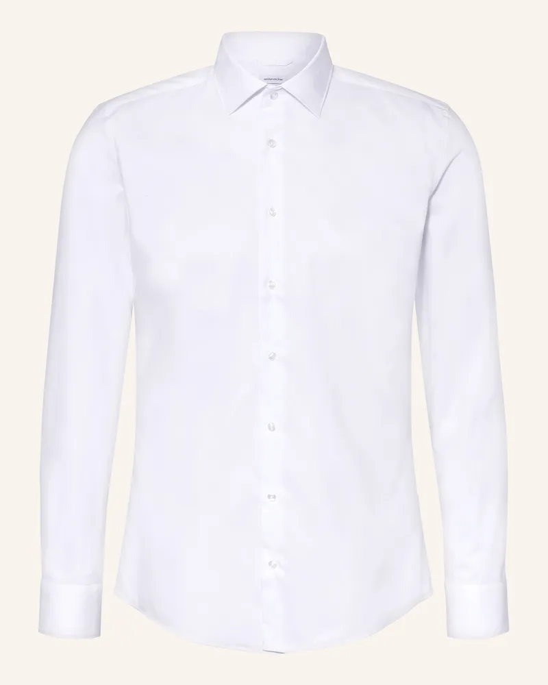 Seidensticker Performancehemd Slim Fit weiss Weiss