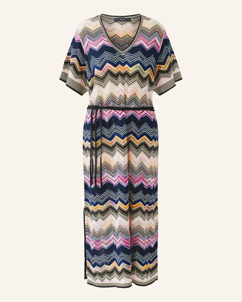 Oui  Strickkleid Mit Glitzergarn rosa Rosa