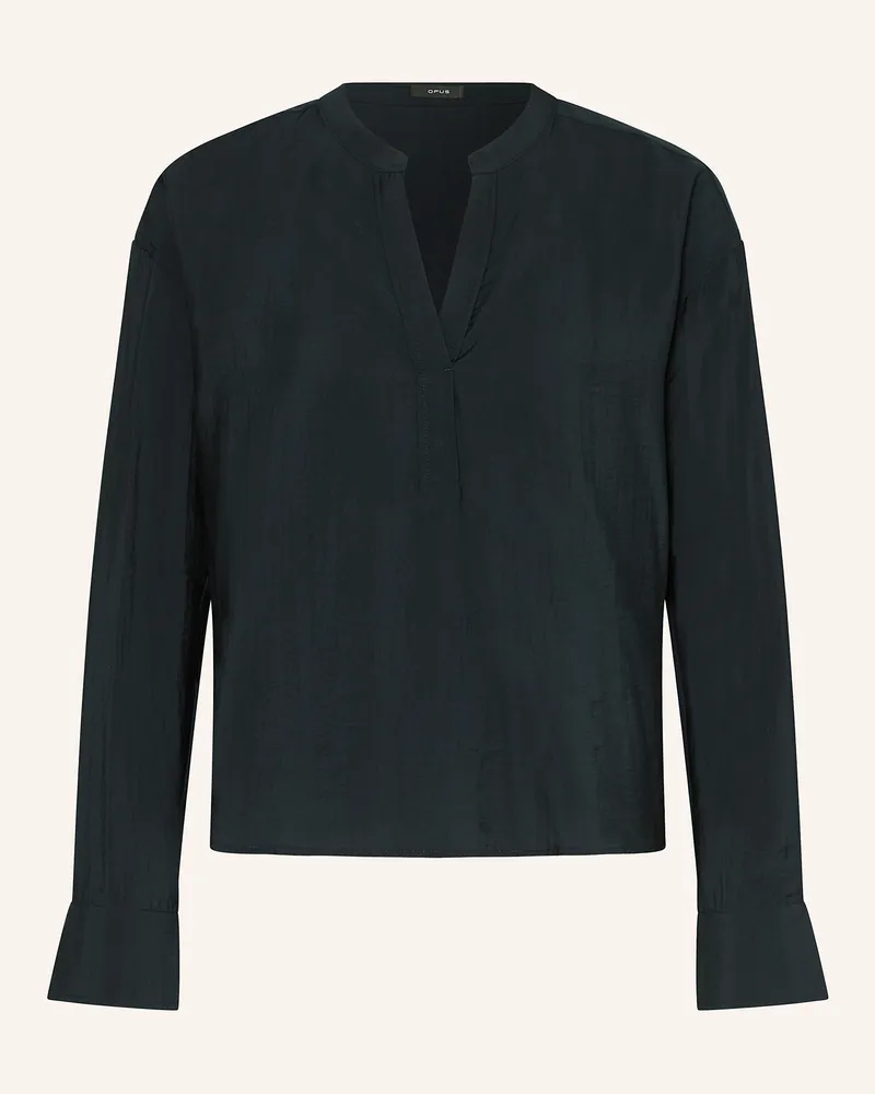 OPUS Blusenshirt Femyn blau Dunkelblau