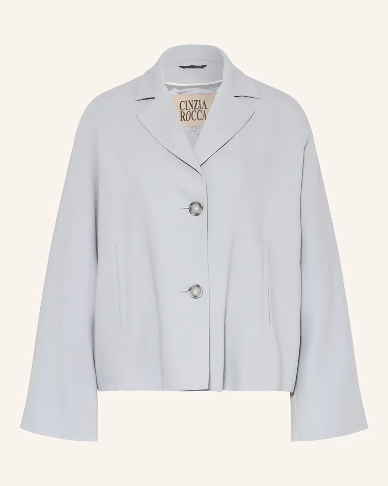 Cinzia Rocca Kastenjacke blau Blaugrau