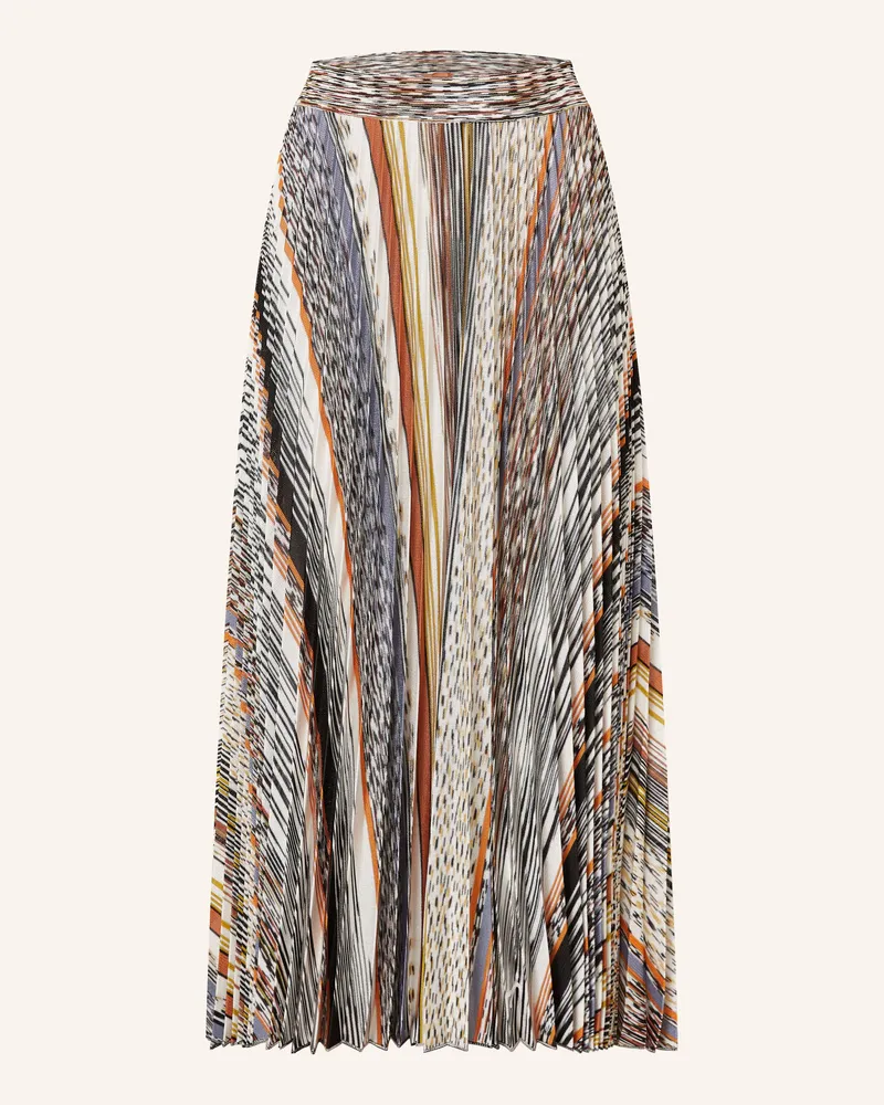 Missoni Plisseerock Weiss