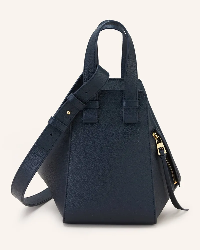 Loewe Handtasche Hammock Small blau Dunkelblau