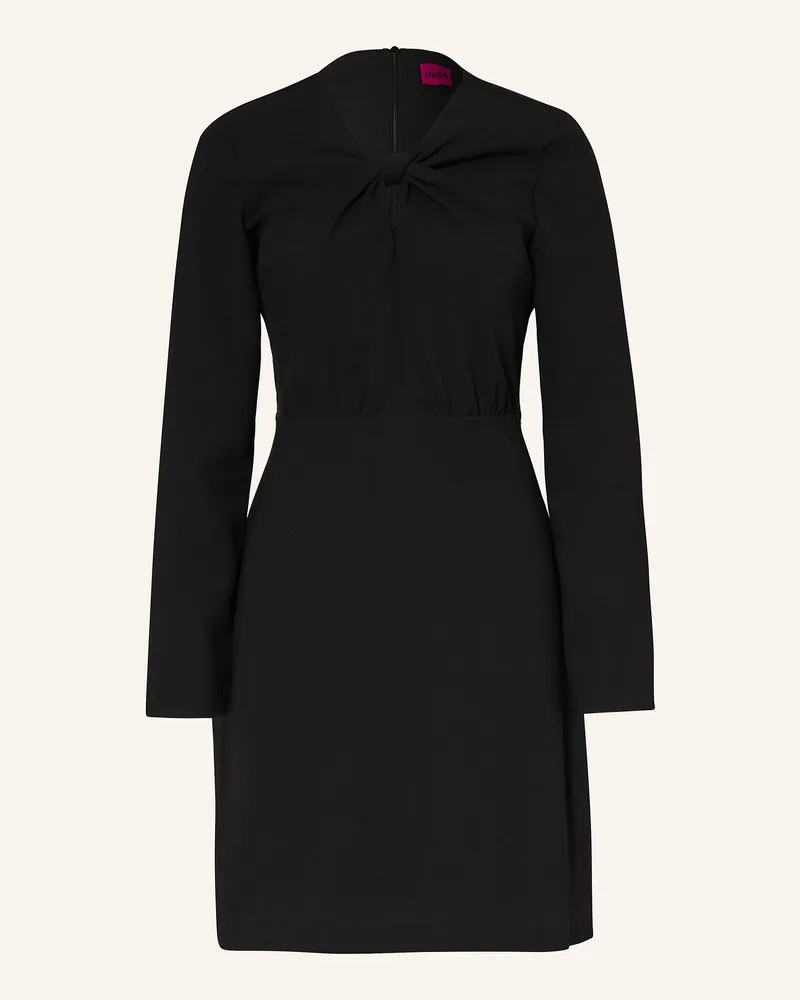 HUGO BOSS Etuikleid Komela schwarz Schwarz