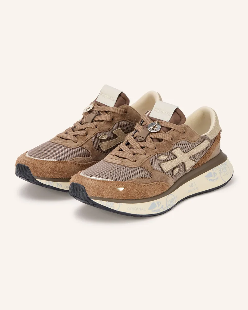 Premiata Sneaker Lauryn beige Braun