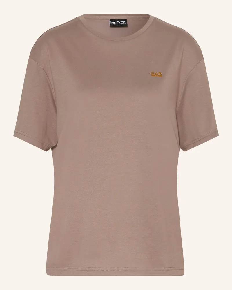 EA7 T-Shirt Train Core braun Taupe