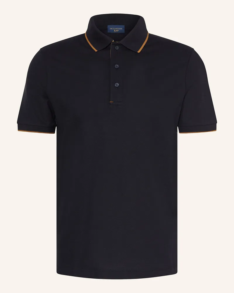 Paul & Shark Piqué-Poloshirt Dunkelblau