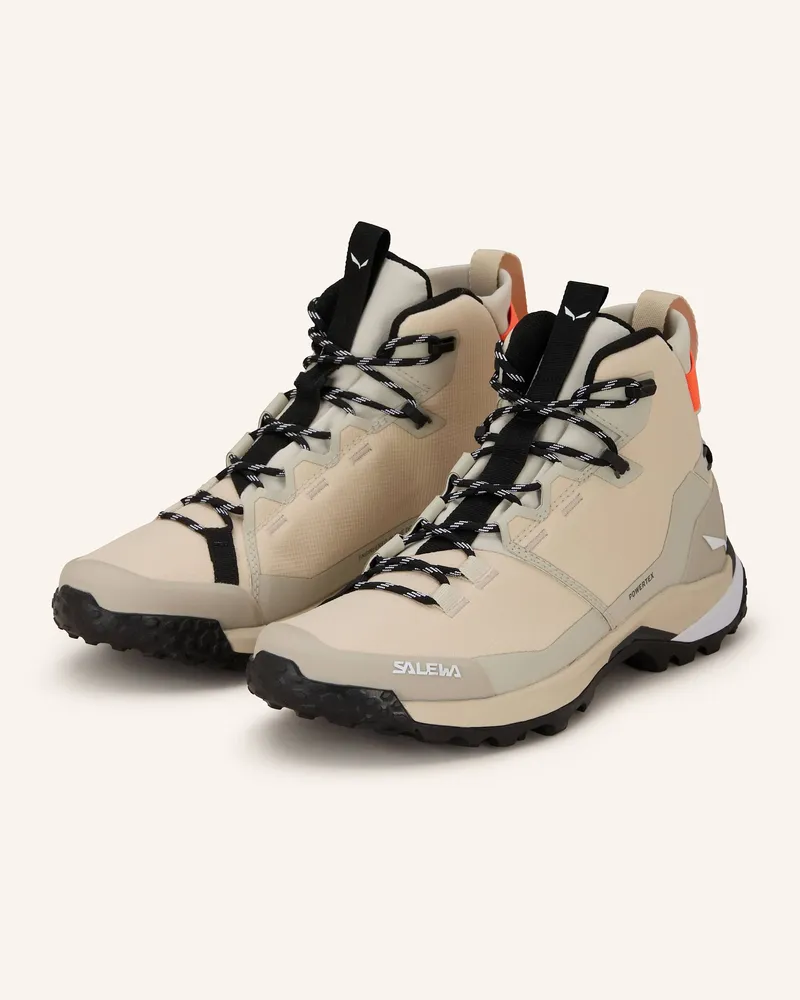 Salewa Wanderschuhe Puez 2 Mid Ptx beige Creme