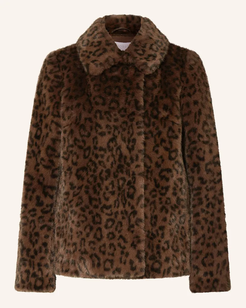 HOBBS London Kunstfell-Jacke DANIA Braun